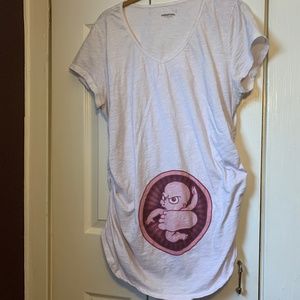 Baby kick pregnancy tee-shirt XL